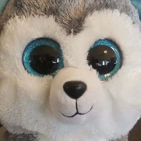 TY Beanie Boos Husky Dog Slush Plush Backpack, And Small Slush Stuffed Animal - Picture 6 of 16